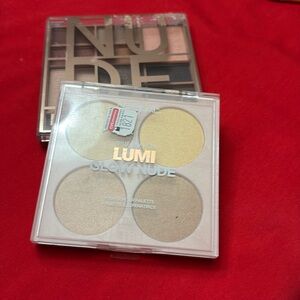 Highlighter And Eye Shadow